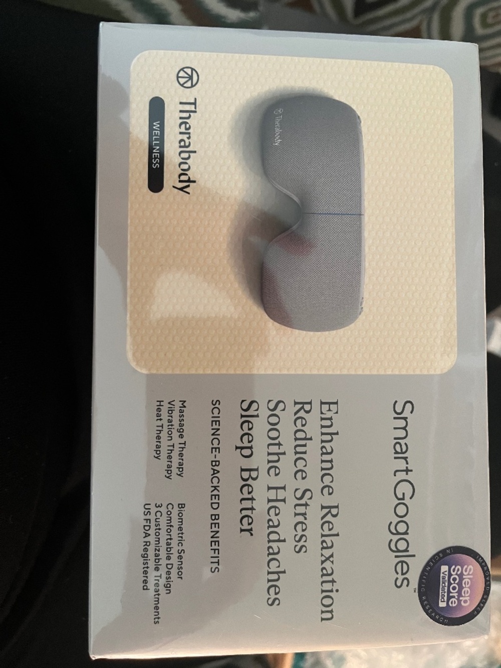 Smart goggles by Therabody